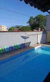 Área da piscina - nossos hospedes amam :)