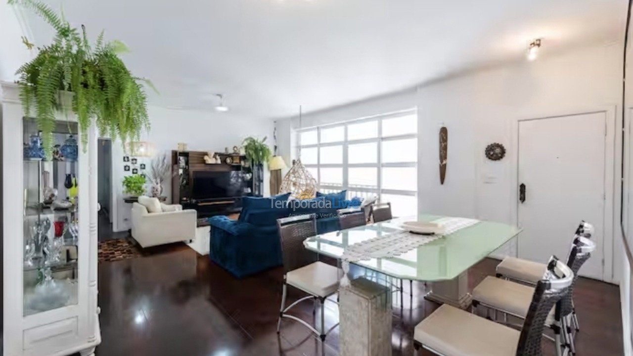 Apartamento para alquiler de vacaciones em Santos (Gonzaga)