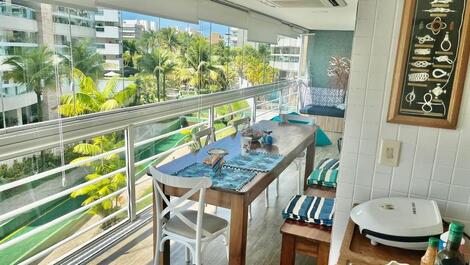 Apartment 2 blocks from the beach. Riviera de São Lourenço