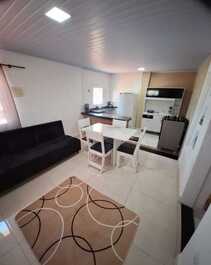 Loft amueblado frente al mar en Itaipuaçu