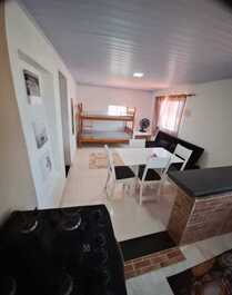 Loft amueblado frente al mar en Itaipuaçu