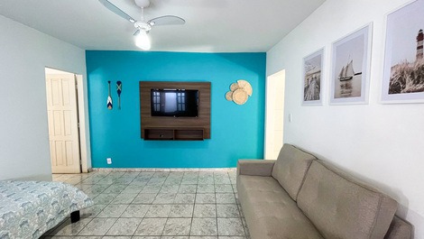 Casa na Praia do Morro com Área de Churrasqueira, Varanda, Wi-fi