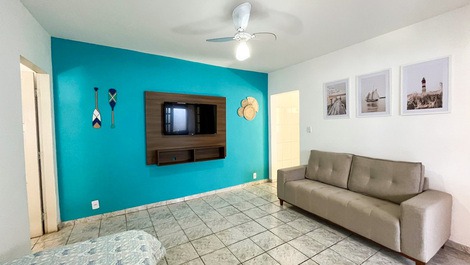 Casa na Praia do Morro com Área de Churrasqueira, Varanda, Wi-fi