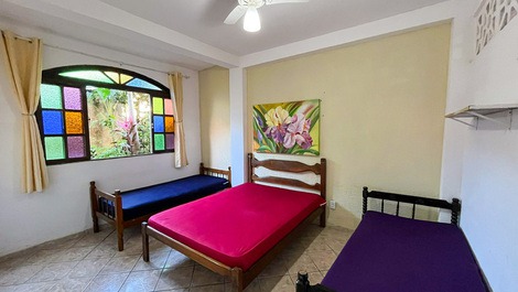 Linda Casa Temporada Praia do Morro Guarapari, Churrasqueira, Garagem