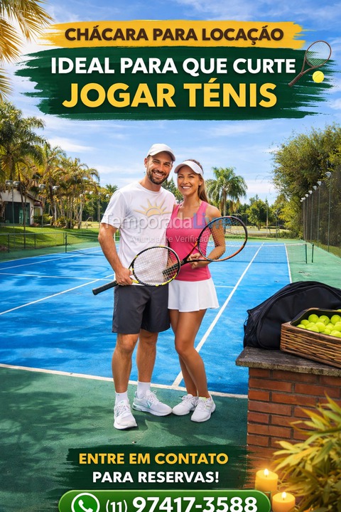 Ranch for vacation rental in Ibiúna (Condominio West Lake)