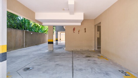 Garagem privativa coberta 