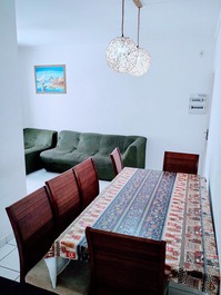 3 habitaciones en Praia Grande 🌊 A 80m del mar Aire acondicionado, Wi-Fi, Piscina