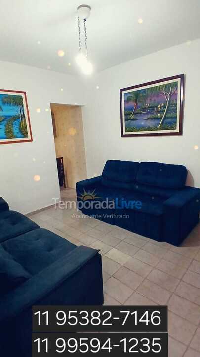 House for vacation rental in Praia Grande (Maracanã)