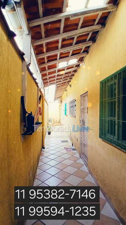 House for vacation rental in Praia Grande (Maracanã)