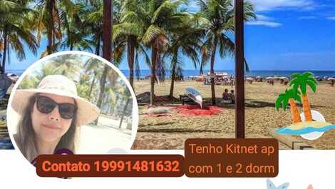 APARTAMENTO frente mar pé na areia na PG Guilhermina