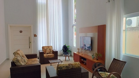 New, modern house, pool, Wi-Fi in the Condominium Morada da Praia - Boraceia