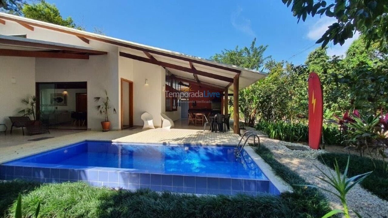 Casa para alquiler de vacaciones em Ubatuba (Itamambuca)