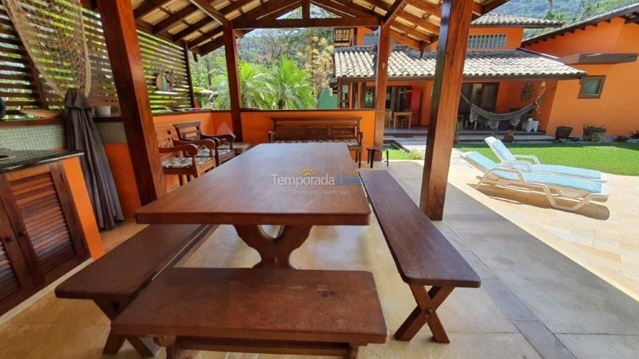 Casa para alquiler de vacaciones em Ubatuba (Itamambuca)
