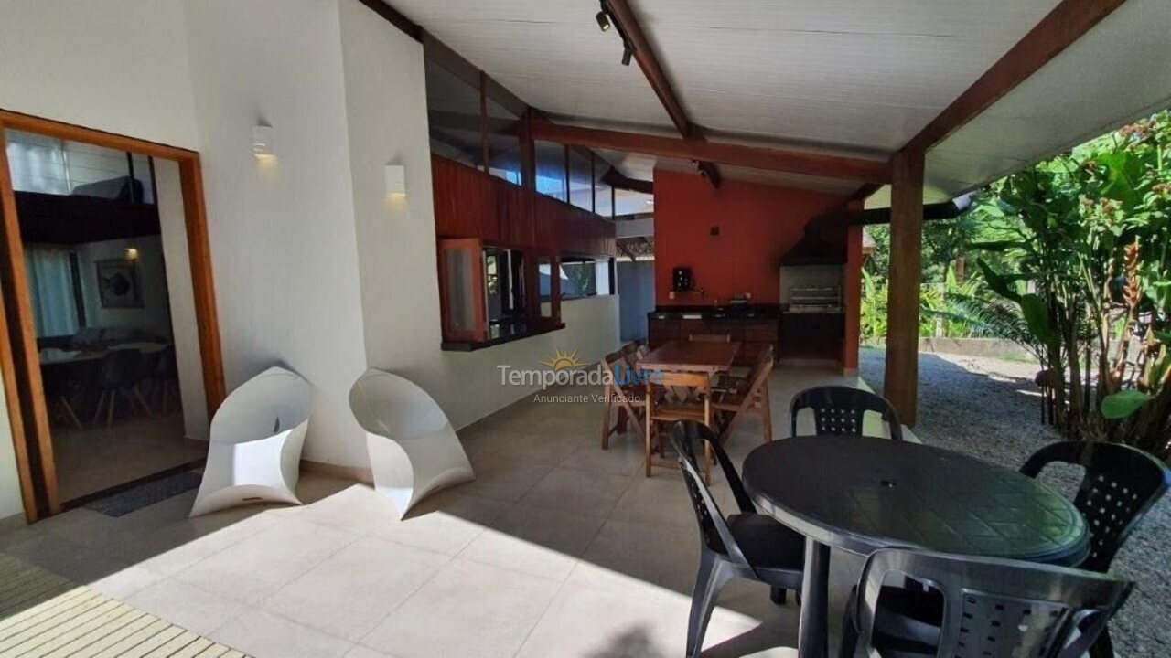 Casa para alquiler de vacaciones em Ubatuba (Itamambuca)