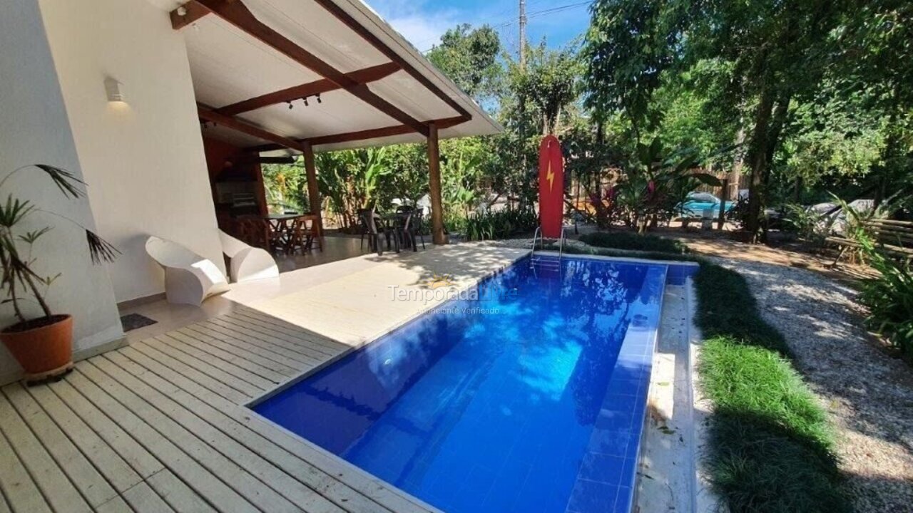 Casa para alquiler de vacaciones em Ubatuba (Itamambuca)