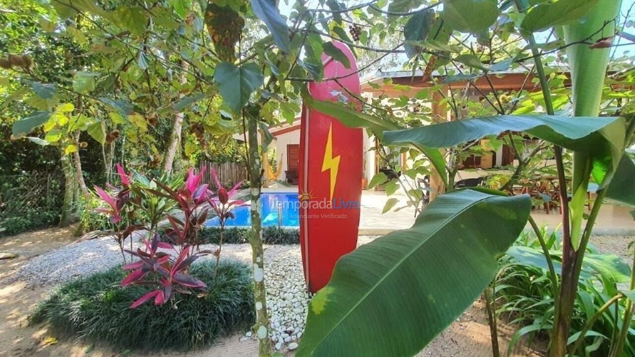 Casa para alquiler de vacaciones em Ubatuba (Itamambuca)