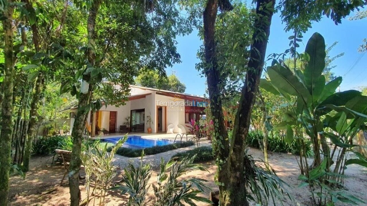 Casa para alquiler de vacaciones em Ubatuba (Itamambuca)