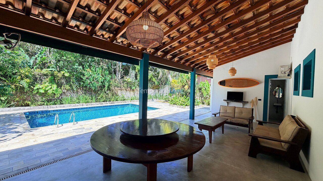 Casa para alquiler de vacaciones em Ubatuba (Itamambuca)