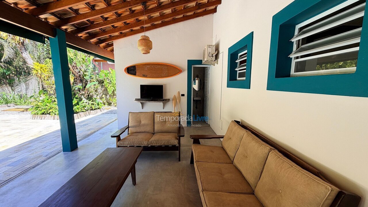 Casa para alquiler de vacaciones em Ubatuba (Itamambuca)