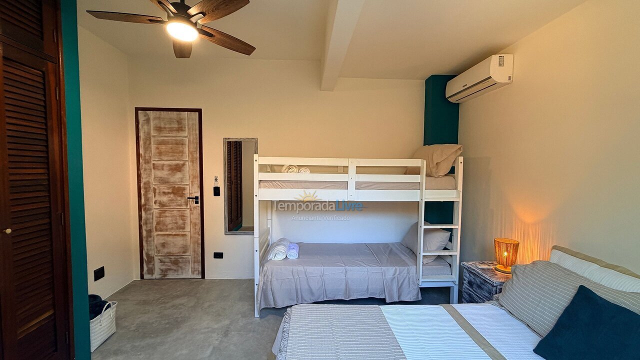 Casa para alquiler de vacaciones em Ubatuba (Itamambuca)