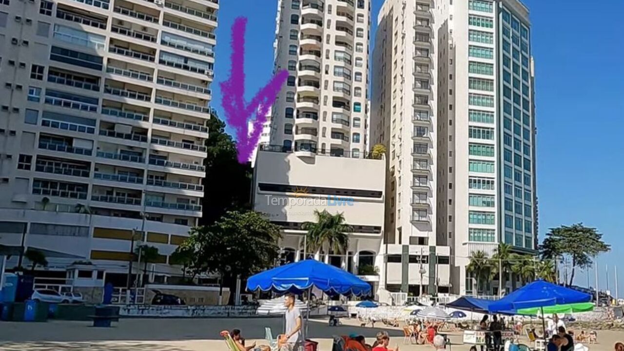 Apartment for vacation rental in Guarujá (Pitangueiras)