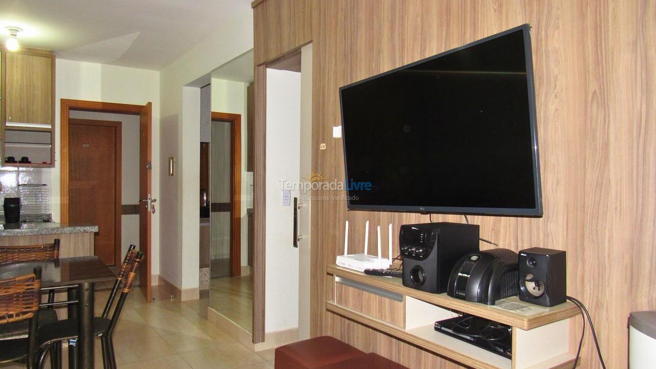 Apartamento para aluguel de temporada em Caldas Novas (Pontal do Lago)