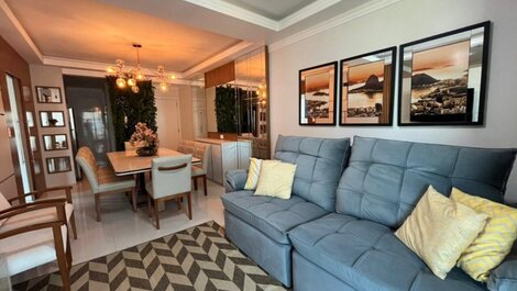 Apartamento 03 quartos - 50m do mar