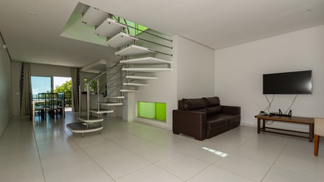 Triplex junto al mar Playa Canto Grande (mar exterior)