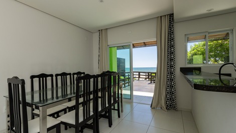 Triplex junto al mar Playa Canto Grande (mar exterior)