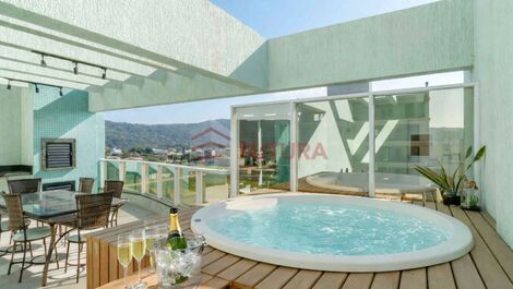 LA023EF - COBERTURA DUPLEX 3 DORMITÓRIOS - MARISCAL BOMBINHAS