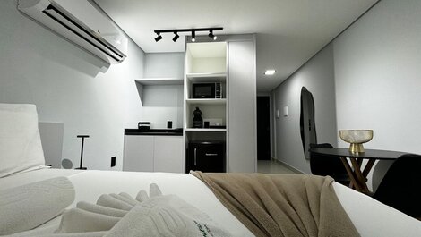 Apartamento moderno en edificio frente al mar en João Pessoa.