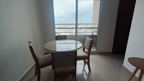 Apto com Varanda Vista Mar em Cabedelo