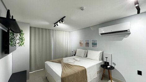 Apartamento moderno en edificio frente al mar en João Pessoa.
