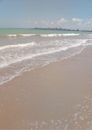 Apto com Varanda Vista Mar em Cabedelo