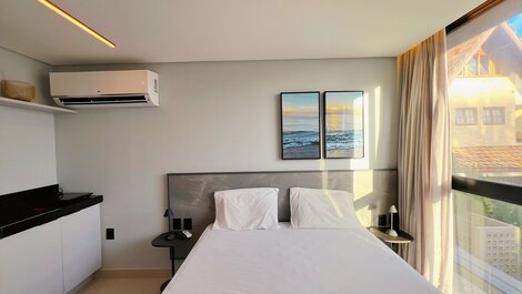 Flat p/ 2 pessoas-Alta Garden Pé Na Areia