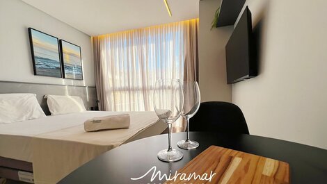 Flat p/ 2 pessoas-Alta Garden Pé Na Areia