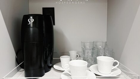 Flat p/ 2 pessoas-Alta Garden Pé Na Areia