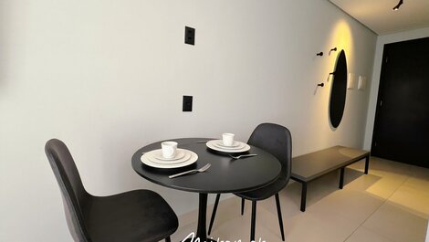 Flat p/ 2 pessoas-Alta Garden Pé Na Areia