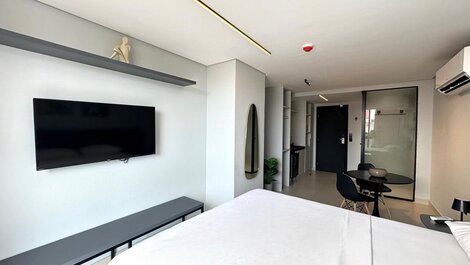 Flat Novo e Moderno À Beira Mar