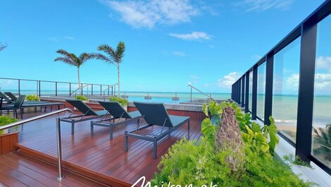 Flat Novo e Moderno À Beira Mar