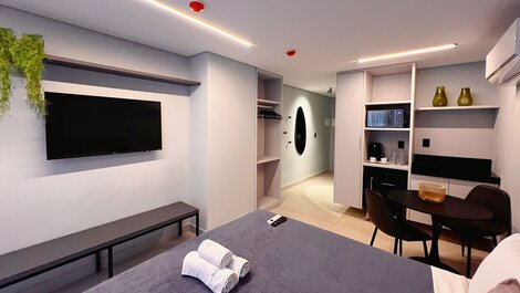 Flat com Terraço Alta Garden- Miramar Hospedagens