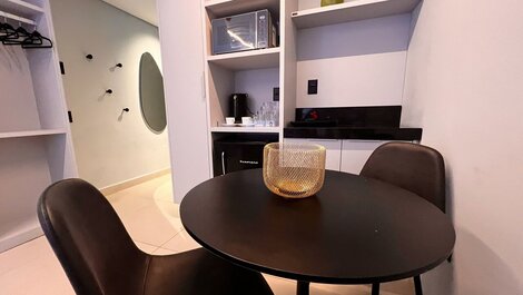 Flat com Terraço Alta Garden- Miramar Hospedagens