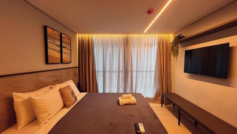 Flat com Terraço Alta Garden- Miramar Hospedagens