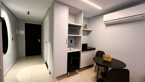 Flat com Terraço Alta Garden- Miramar Hospedagens