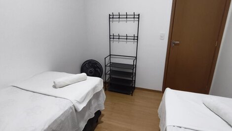 Apto de 2 quartos p/ famílias em Cabedelo