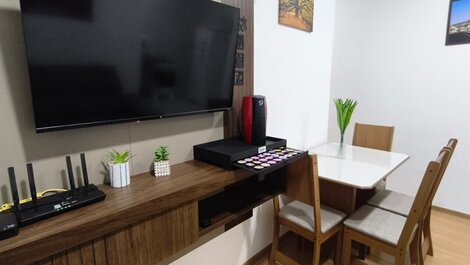 Apto de 2 quartos p/ famílias em Cabedelo