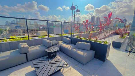 Apartamento en Acqua Tambaú para 2 Personas - Miramar