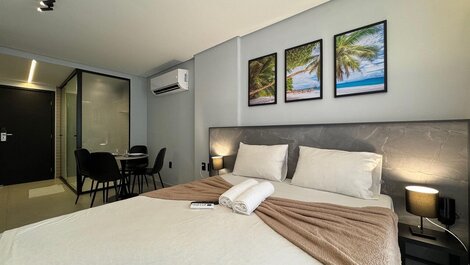 Flat com Varanda Térrea Alta Garden- Miramar