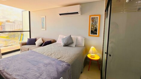 Apartamento con balcón y vista al mar, Alta Garden - Miramar