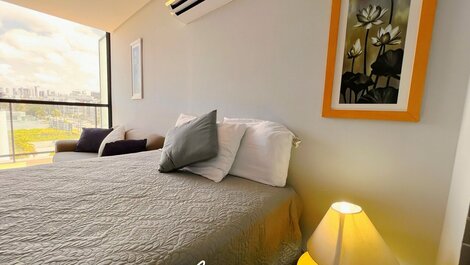 Apartamento con balcón y vista al mar, Alta Garden - Miramar